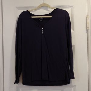 Medalist navy blue shirt